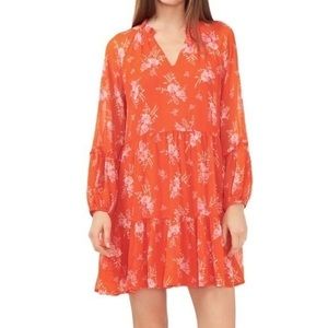 Vince Camuto three tiered dress